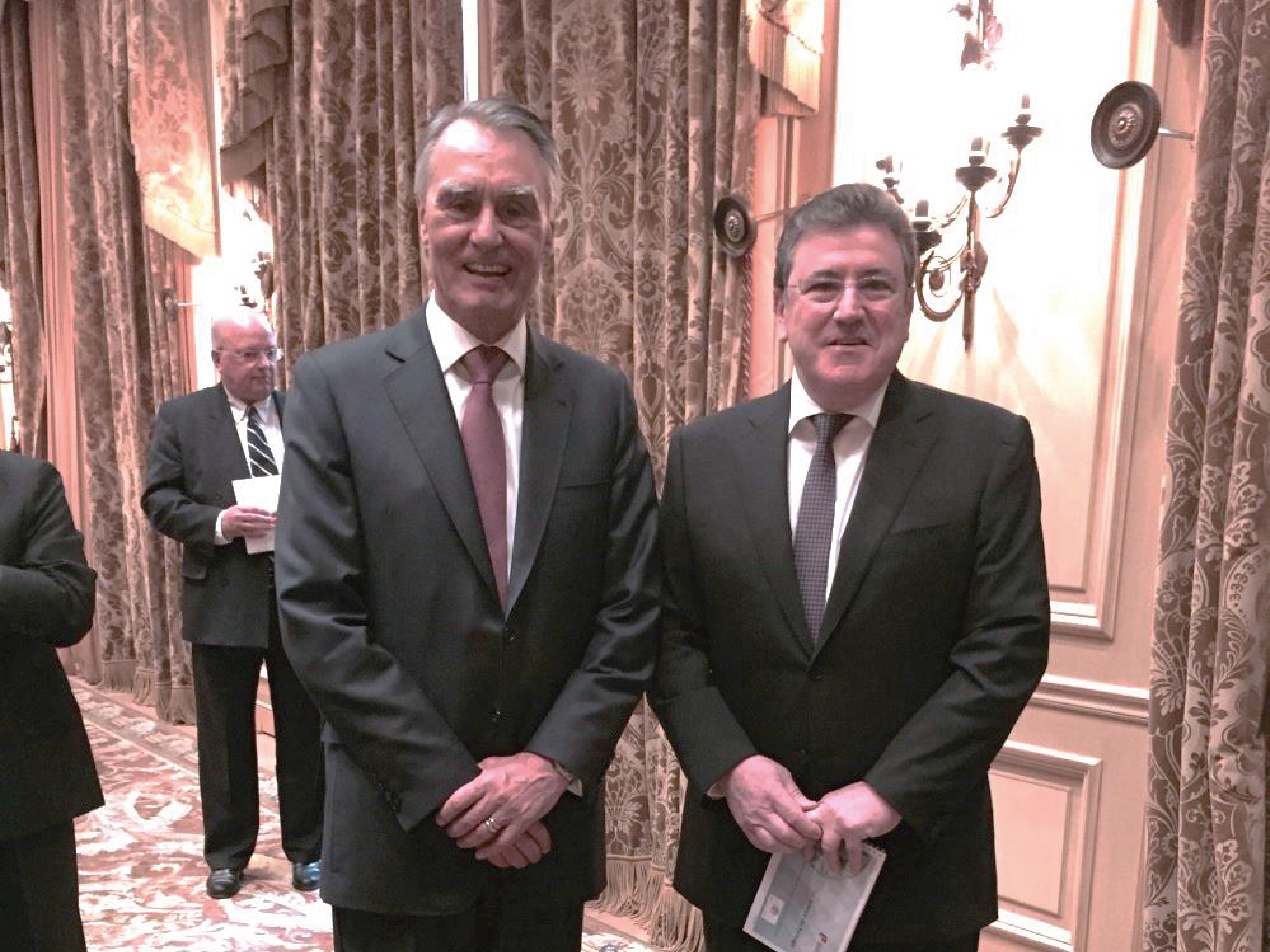 Rencontre du Président de la République Portugaise, M. Aníbal CAVACO SILVA