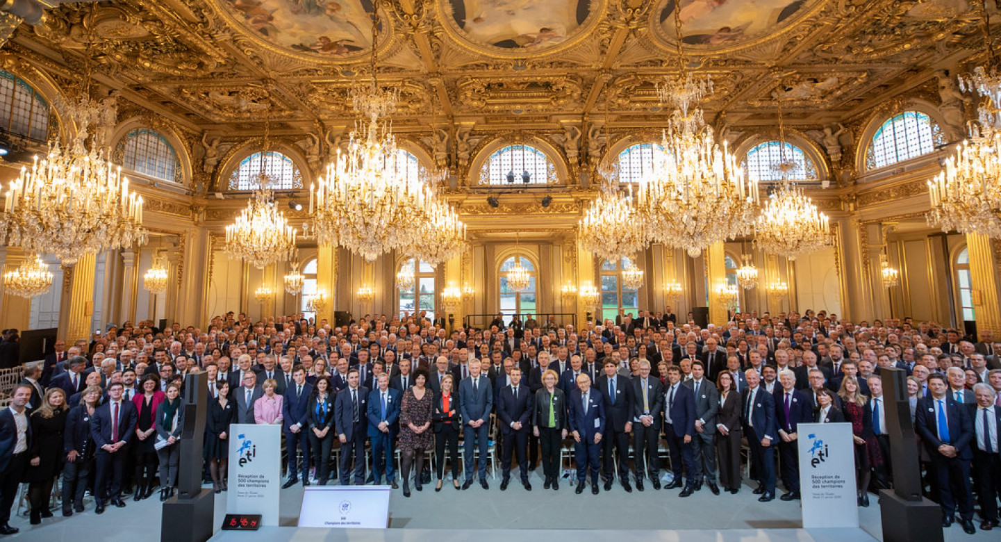 Mikel CHARRITTON, co-gérant du Groupe LAUAK invité à l'Élysée lors de la réception des 