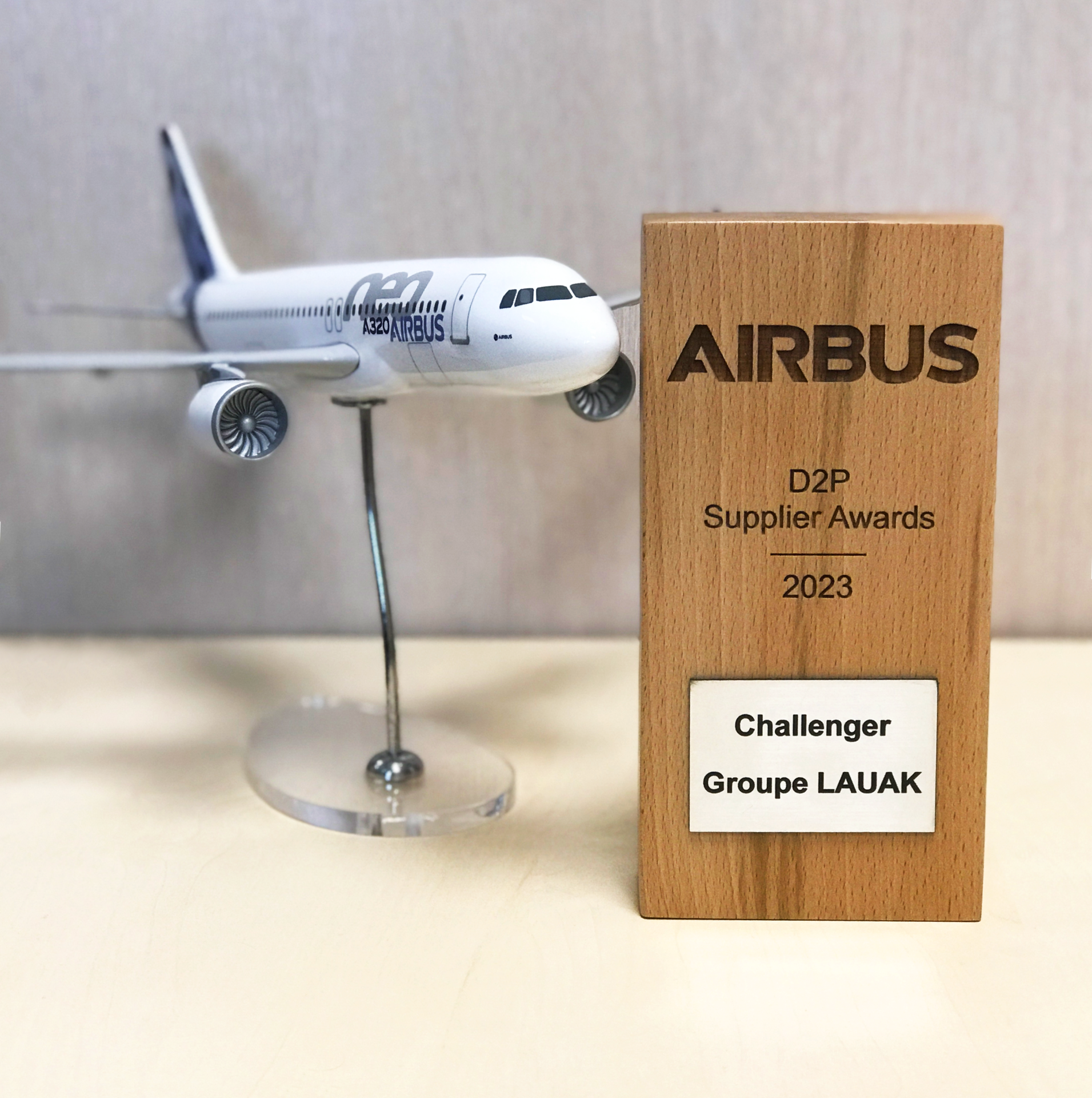 Airbus renouvelle sa confiance envers le Groupe LAUAK