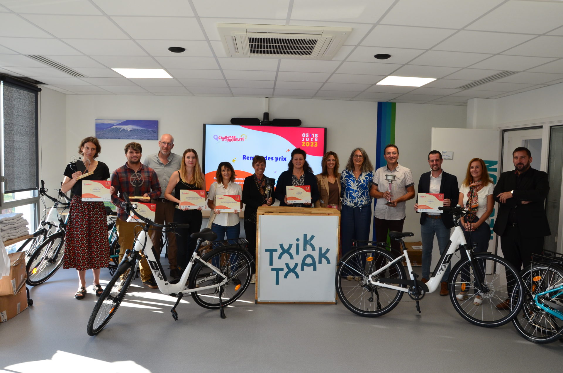 Le Groupe LAUAK remporte le Challenge de la Mobilité 2023