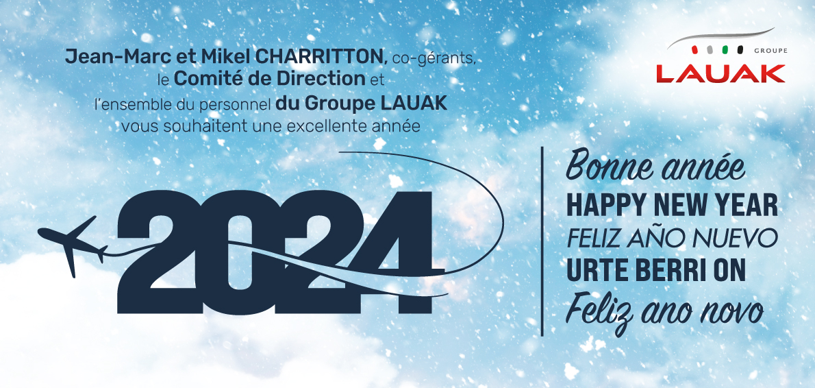 Bonne année et meilleurs voeux pour 2024 !