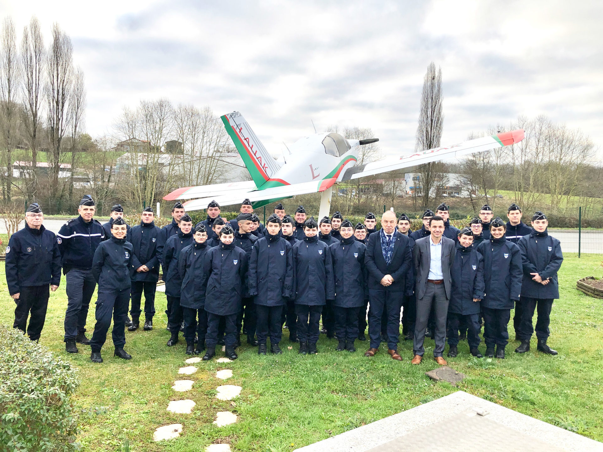 Visite des Cadets de la Gendarmerie 64