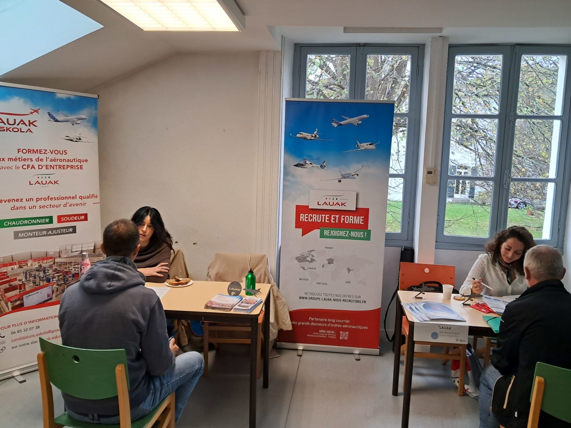 LAUAK et LAUAK Eskola au Forum de l’Emploi à Hasparren !